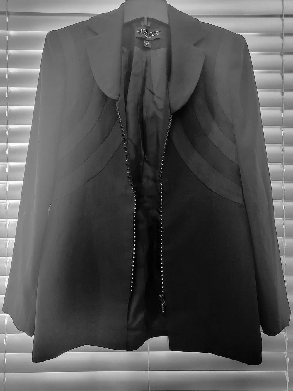 High Point New York Black Women's Tailored Blazer